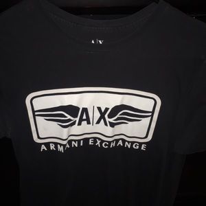 Armani Exchange black t shirt size small